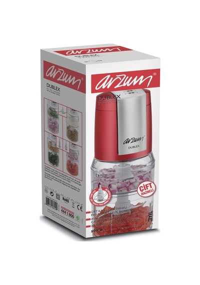 Arzum AR189 Dublex Çift Hazneli Doğrayıcı