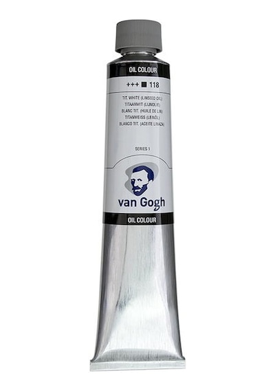 Talens Van Gogh Yağlı Boya 200 ML 118 Titanium White Linseed Oil