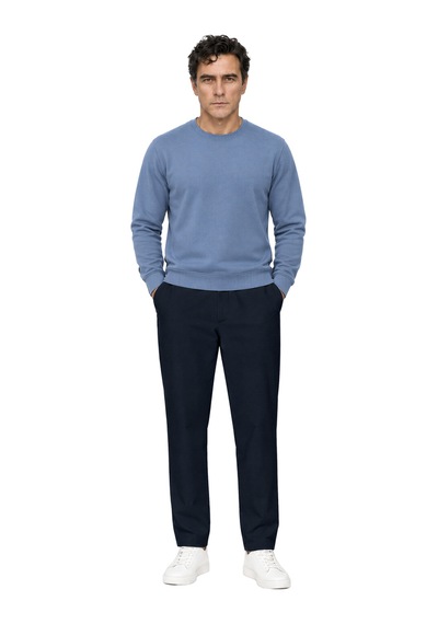 Goffra Erkek Flexon Ultra Esnek Relaxed Beli Lastikli Jogger Pantolon Lacivert M702-r0433-05