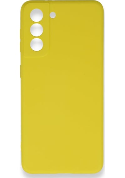Samsung Galaxy Uyumlu S21 Kılıf Nano Içi Kadife Lansman Silikon Kılıf