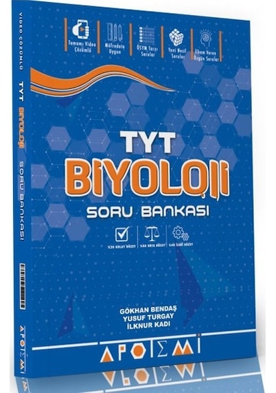 TYT Biyoloji Soru Bankası -  Apotemi Yayınları