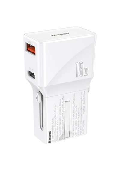 Baseus Pps Hızlı Şarj Type-C+Usb 18W Hızlı Şarj Universal Dönüştü (552257050)