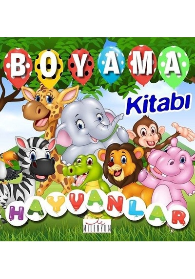 Boyama Kitabı Hayvanlar- Milenyum