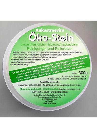 Öko Stein Yeni Nesil Inox Evye Emaye Döküm Banyo Çelik Cam Ocak Temizleyici Çok Amaçlı Temizleyici