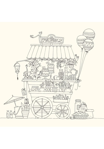 Worlds Of Wonder: A Colouring Book For The Curious