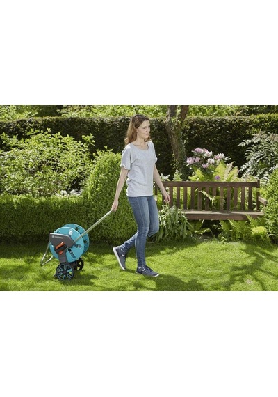 Gardena 18512-20 Hortum Arabası Seti Aquaroll M