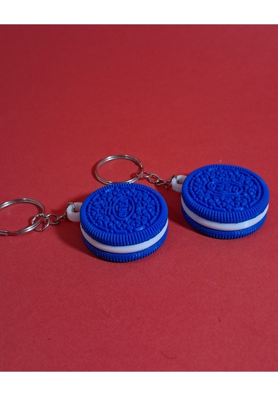 Oreo Anahtarlık Gerçekçi Oreo Anahtarlık Mavi Adet Fiyatı