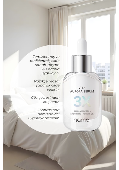 3x Vita Aurora %10 Niacinamide Leke Karşıtı Üçlü Bakım Seti