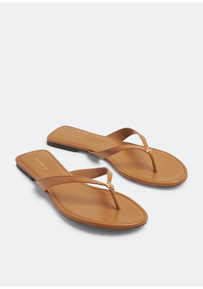 Tory Burch Kadın Terlik 149657-776 Kahverengi