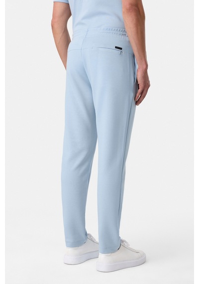 Back And Bond Regular Fit Örme Mavi Jogger Pantolon Çok Renkli
