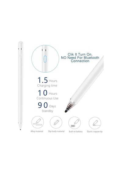 Novstrap DZ870 Samsung Galaxy Tab A9 SM-X110 - A9 Plus SM-X210 Uyumlu Dokunmatik Kalem Stylus Pencil Novstrap DZ870 Samsung Galaxy Tab A9 SM-X110 - A9 Plus SM-X210 Uyumlu Dokunmatik Kalem Stylus Pencil