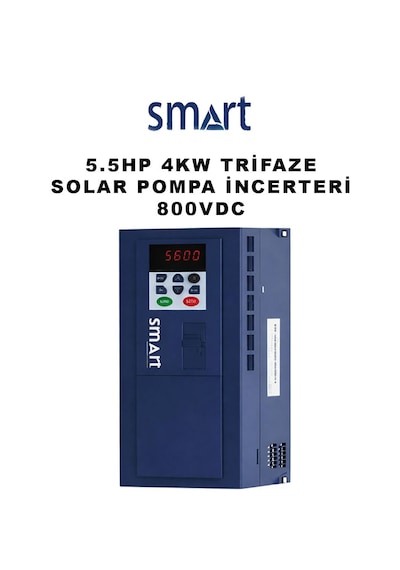 Smart -5.5hp 4kw Solar Pompa Inverter (Yeni Nesil)
