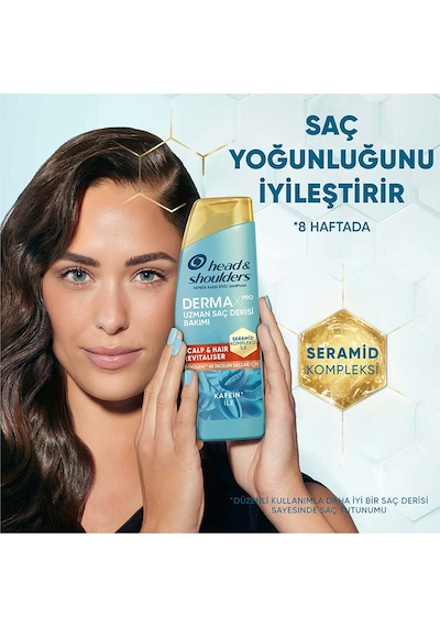 Head & Shoulders Derma X Pro Kafein İle Dökülme Karşıtı Şampuan 300 ML