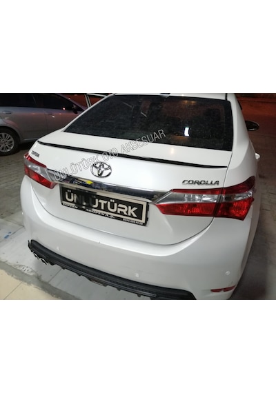 OtoÇizgi Toyota Corolla Uyumlu 2013-2018 Bagaj Üstü Spoiler Bagaj Çıtası Spoyler OtoÇizgi