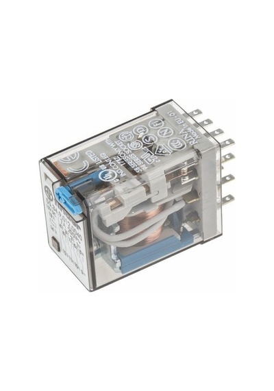 Finder Röle 55349012.0040 Soket Montaj AgNi 4CO 7A Kilitli Test B