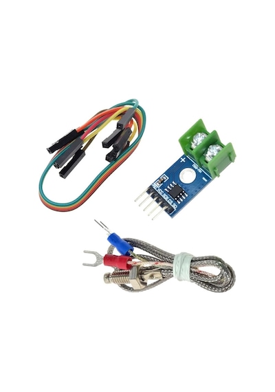 Alkatronik-Max6675 Modül + K Tip Termokupl - Sıcaklık Isı Sensörü -20C +85C