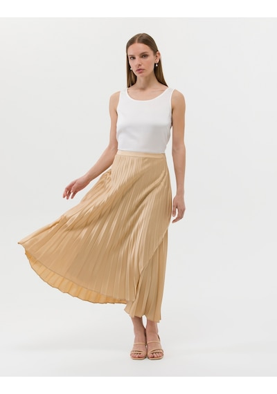 Pierre Cardin Kadın Bej Etek Dokuma 50268502-vr011 Bej