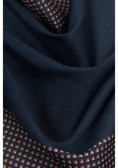AC&Co / Altınyıldız Classics Altınyıldız Classics Erkek Lacivert Desenli Lacivert Klasik Mendil 4A2922200036Lacstn Lacivert