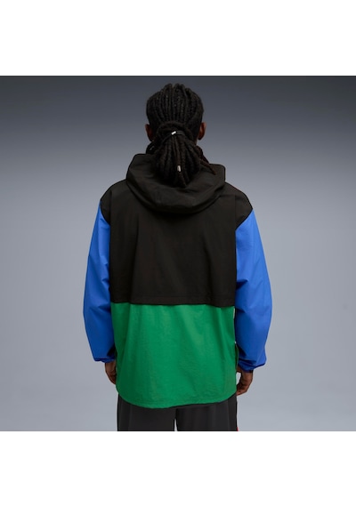 Puma Hoopaverse Jacket Erkek Yetişkin Rüzgarlık Yeşil