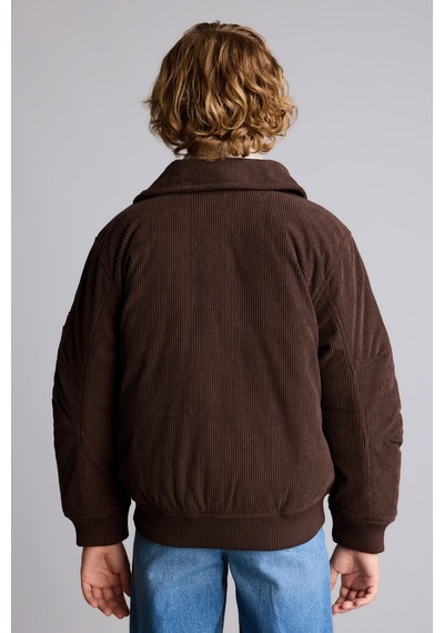 Defacto Polo Yaka Tafta Mont Erkek Çocuk H0427a826aubn130 Kahve-bn130