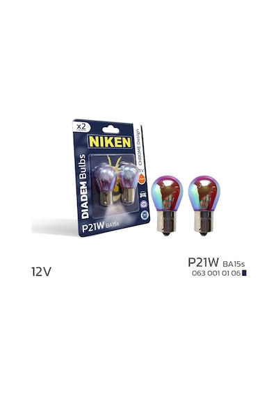 Nıken 12v 93 Dıadem Ampul P21w Amber Ba15s 2li