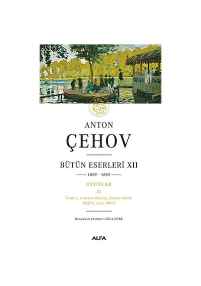 Anton Çehov Bütün Eserleri 12 + Anton Çehov Bütün Eserleri 11 Ciltli + Okuma Sticker'ları