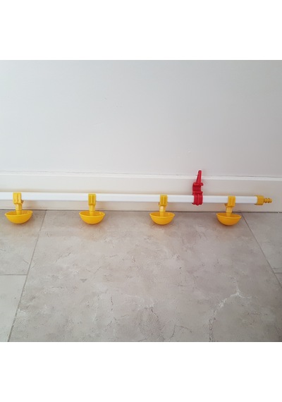 Nipel Tavuk Suluk Yaylı Çanak 80 Cm 4 Adet Yaylı  Çanak