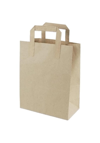Gizpak Mini Boy Kraft Kağıt Çanta 20x24x10cm 50 Adet