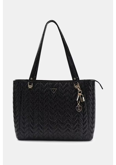 Guess Stacey Tote Çanta-gg974125 siyah