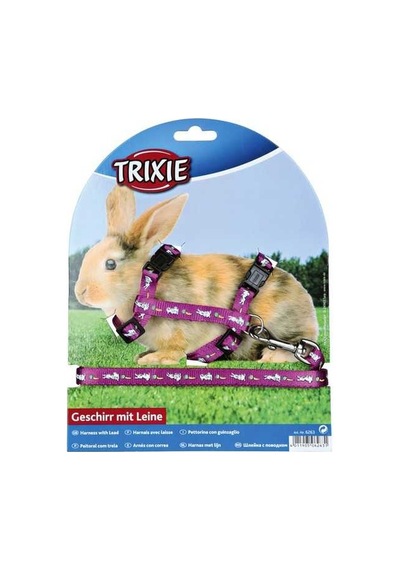 Trixie Tavşan Göğüs Tasma Seti 25–44cm/10 Mm