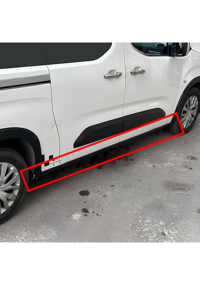 Fiat Doblo Panelvan Marşpiyel Kaplaması 4 Parça 2023 Model Ve Sonrası
