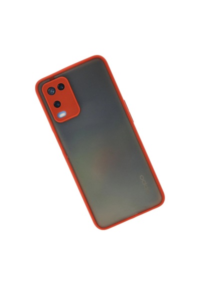 Newface Oppo A54 4g Kılıf Montreal Silikon Kapak Semeglbl - 62 - Kırmızı