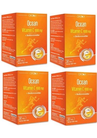 Ocean Vitamin C 1000 Mg 30 Tablet 4 Adet