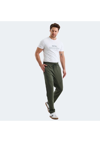 Slazenger VASHTI Erkek Cepli Haki Eşofman Altı