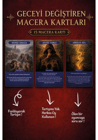 Molfy Vampir Köylü Avcı Kutu Oyunu - Geliştirilmiş Rol Yapma Ve Parti Kart Oyunu, 4-8 Oyuncu, 13+ Yaş, Aile Ve Arkadaş Grubu Eğlence Seti, Ev Partisi İçin Strateji Ve Hediye Kartları