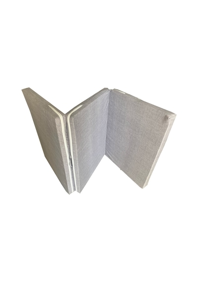 Viphomeconcept Katlanır Yer Yatağı Sünger Yatak  Gri Kırçıllı 80X180 Cm-7 Cm