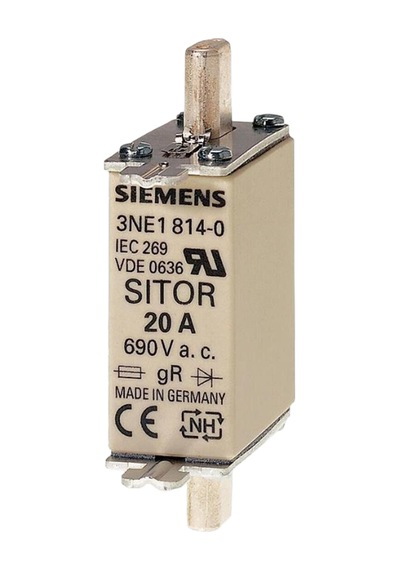 Siemens 3ne1802-0 40a 000 Boy Sitor Nh Bıçaklı Sigorta