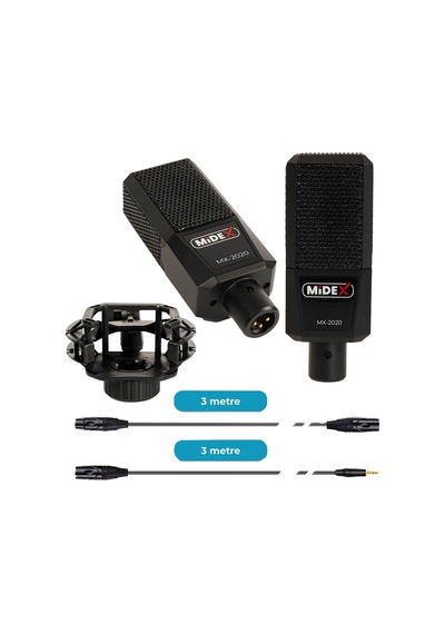 Midex Performans Paket - 2 Stüdyo Ekipmanları Kayıt Seti