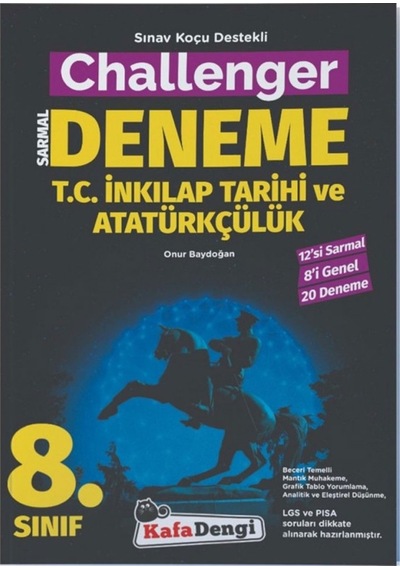 8 Sınıf Tc Inkılap Tarihi Challenger Sarmal Deneme Kafa Dengi Yay