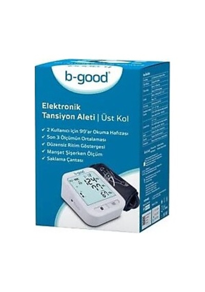 B-good Tansiyon Aleti Geniş Ekran Hızlı Ölçüm