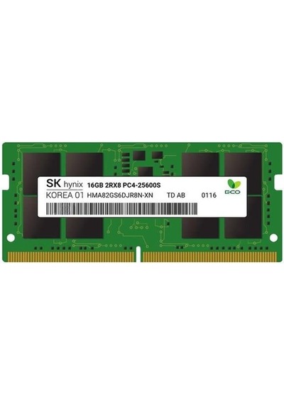 Hynıx 16gb Ddr4 3200mhz Ecc Notebook Ram Value Hma82gs7djr8n-xn