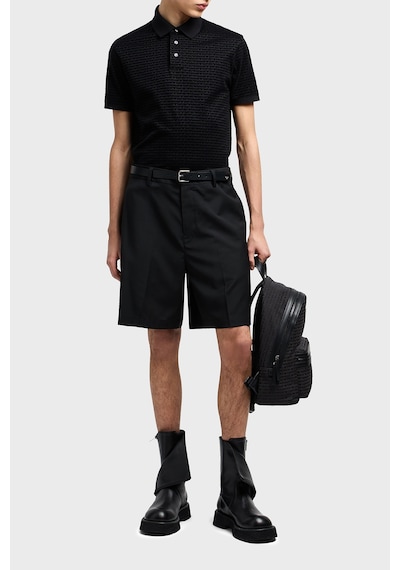 Emporio Armani Erkek Polo Yaka T Shirt Em001283 Af10017 Fc159 Siyah Siyah