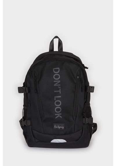 Defacto Unisex Okul Sırt Çantası C5783AXNS Siyah