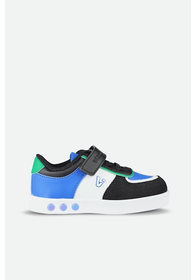 Vicco Sam Işıklı Erkek Bebek Siyah/saks Mavi Sneaker