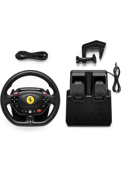 Thrustmaster T98-x Ferrari 296 Gts Yarış Direksiyonu Xbox Series X S, Xbox One Ve Pc Uyumlu Resmi Ferrari Lisanslı, 1:1 Ölçekli Replika