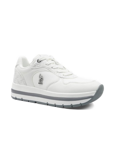 U.S. Polo Assn. U.s. Polo Assn. Shery 6fx 102157890 Kadın Spor Ayakkabı Beyaz 36-40