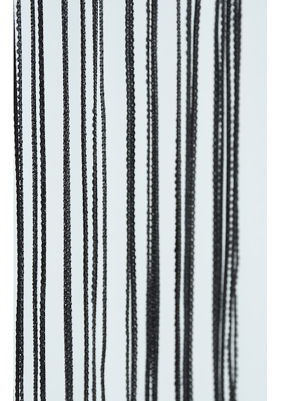 İp Perde İnce Zincir Antrasit Renk 300 X 280 Cm Antrasit