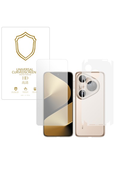 Huawei Pura 80 Ultra İle Uyumlu Full Tpu Ön Arka Ve Yan 360 Nano Koruma- Ekm116