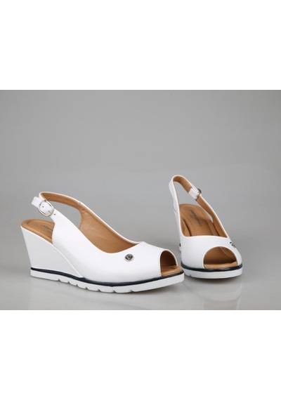Pierre Cardin Pc-54596 Beyaz Kadın Topuklu Ayakkabı Beyaz