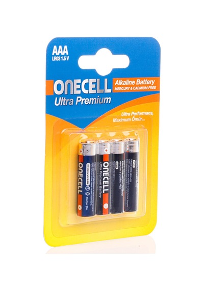 Ultra Premium Alkalin Aaa Boy Pil 4lü 2 Adet